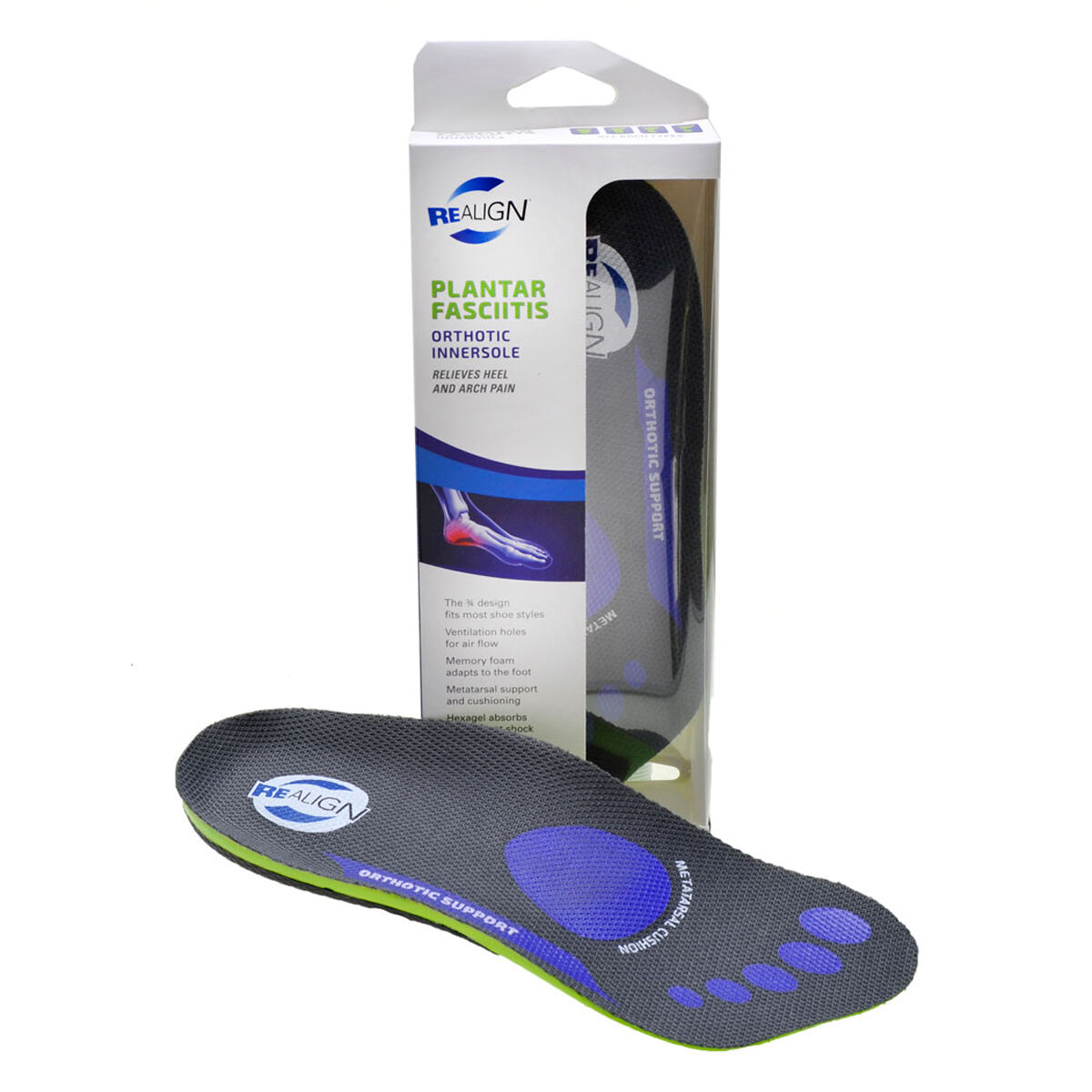Limited Edition - Realign Plantar Fasciitis Orthotic Innersole Sale At ...